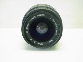 Sigma  Lens  28-80 mm F 3.5-5.6 Mini Zoom Macro for Minolta AF - $54.34