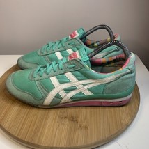Onitsuka Tiger Asics Ultimate 81 Teal Blue Women&#39;s Size 8.5 Running Shoes HN567 - £27.13 GBP