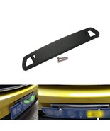 JDM Style Black Carbon Look Bumper Front License Plate Holder Relocate Bracket - $8.00