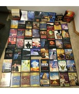 Huge Lot of 78 Christian DVDs / CDs Pat Robertson, Drs Jack Rexella Van ... - $127.71