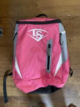Louisville Slugger Pink Stick Pack baseball Equipment Backpack gear soft... - $24.74