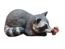 Vintage 1984 Franklin Mint NOSEY Figurine Raccoon &amp; Bee GUC Minor Chips ... - £9.69 GBP