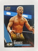 2021 Upper Deck AEW All Elite Wrestling #1 Cody Rhodes wrestling card - £0.99 GBP