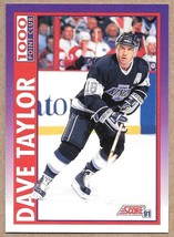 1991-92 Score American #374 Dave Taylor Los Angeles Kings - £1.39 GBP