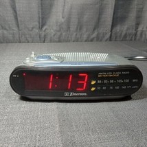 Emerson Model CK5029 Alarm Clock Radio AM/FM Radio Battery Back Up Dimme... - £7.68 GBP