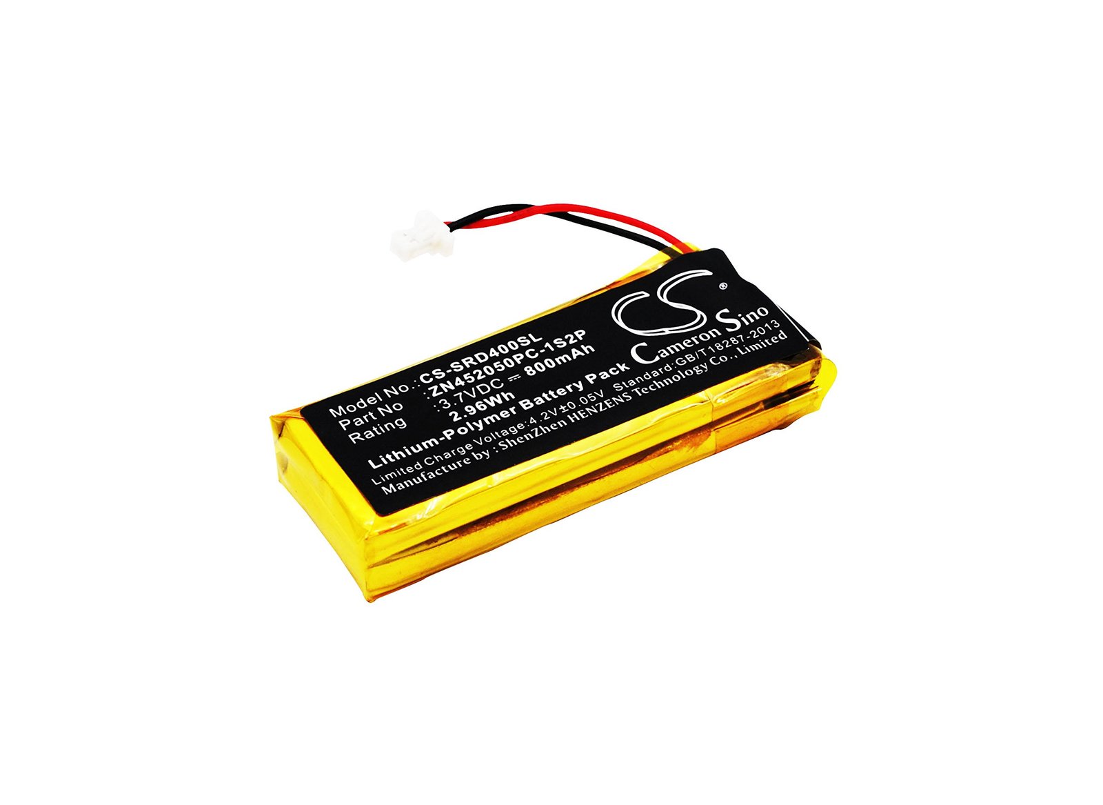 Cameron Sino 800mAh Battery for Cardo G9x Wireless Headset - $16.66