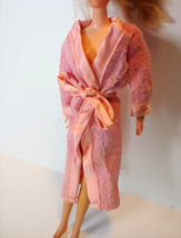 Barbie Pink Terrycloth Robe 7754 Mattel 1974 Robe ONLY - £11.83 GBP