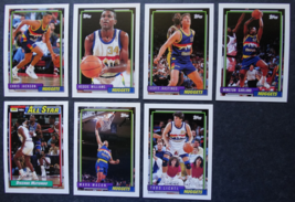 1992-93 Topps Series 1 Denver Nuggets Team Set Of 7 Basketball Cards - £1.49 GBP