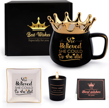 Graduation Gifts for Women Her, She Believed She Could so She Did Coffee Mug Eas - £28.42 GBP