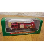 1999 HESS MINIATURE FIRE TRUCK NEW - £11.86 GBP