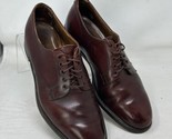 BROOKS ENGLISH BROTHERS BROWN LEATHER DRESS OXFORD SHOES Sz 10 - £46.92 GBP