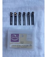 Vtg 6 Goody Curl Clips Made USA Rust Resistant Retro Silver Metal - $111.33 MXN