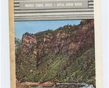 Rio Grande Railroad Time Table &amp; Route Map 1964 Moffat Tunnel Royal Gorg... - $9.90