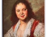 Young Woman Painting By Frans Hals Bohemian UNP DB Postcard  W21 - $3.91