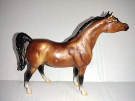 BREYER Horse Model  660 Black Stallion Chocolate Bay Arabian - £10.43 GBP