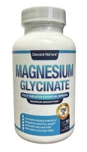 Magnesium Glycinate Capsules 1750mg Ultra High Absorption & Bioavailability Elem - $14.84