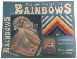 Gick May You Always See Rainbows Craft Pattern Book Baby String Quilting... - £4.71 GBP
