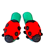 Ladybug Slippers One Size Padded New Critters - £11.74 GBP