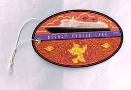 Disney Cruise line Luggage Personal item tag Rare VHTF - £7.56 GBP