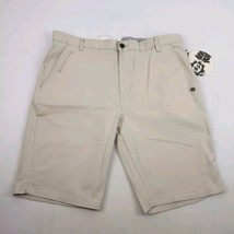 Split Company USA Gray Men&#39;s Shorts Sz 36 Stone Biege Khaki Shorts  - $19.79