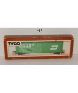 Vintage Tyco Train HO Scale Burlington Northern 50&#39; Plug Door Green Box ... - $546.40 MXN