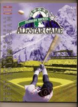 1998 MLB Baseball All Star Game Program Colorado Rockies - $23.73