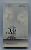 What Lies Beneath (VHS, 2001) - Harrison Ford, Michelle Pfeiffer - £2.35 GBP