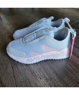 JUSTICE GIRL Slip On Athletic Sneakers Shoes Blue 13 NWT No Lace Comfort... - $31.45 CAD