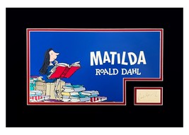Roald Dahl Autograph Museum Framed Ready to Display - $1,781.01