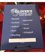 GLOVER&#39;S SCOREBOOKS FOOTBALL EASY SCORE SCORING AND STATS SHEETS - $951.82 MXN