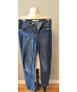 Kan Can Women&#39;s High Rise Distressed Skinny Jean Size 5/26 Medium Wash - $13.86