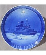 ROYAL COPENHAGEN 1933 Christmas Plate – The Ferry Odin Outside Nyborg Ha... - $81.99 CAD