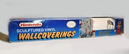 NIB Vintage Sculptured Vinyl Wallcovering Featuring Nintendo&#39;s Mario Wal... - €171,19 EUR