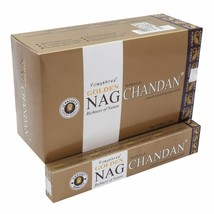 Vijayshree Golden Nag Chandan Incense Stick Masala AGARBATTI Export Quality 180g - £18.33 GBP