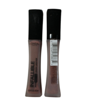 L&#39;Oreal Infallible Lipstick Pro Matte Liquid 364 Milk and Cookies 2 Pack - £11.71 GBP
