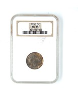 1930 5C Buffalo Nickel Ausgewählten Von NGC As MS-65 - $4,370.10 MXN