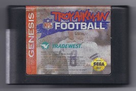 Sega Genesis Troy Aikman Football vintage game Cart - £11.32 GBP