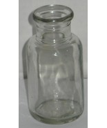 Vintage Clear Glass Bottle Apothecary Prop Vase Barn Dig Dump Find - €9,41 EUR