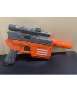 NERF Glowstrike STAR WARS Han Solo BLASTER Orange 2017 Hasbro LIGHT/SOUN... - $21.46