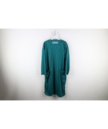 Vintage 80s 90s Streetwear Womens Size XL Rainbow Diamond Long Sleeve Dress - $44.50