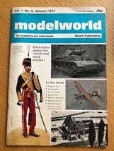 Modelworld Monthly Magazine. Janvier 1973. Hobby - £6.23 GBP