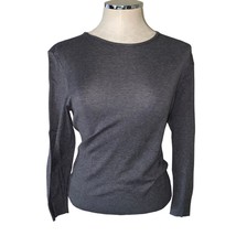 Ralph Lauren Black Label Heather Gray Long Sleeve Crewneck T-Shirt Size XL - £25.71 GBP
