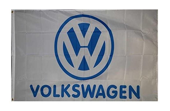 Volkswagen Vw Logo Car Flag 3X5 Ft Polyester Banner USA 90x150cm - $20.00