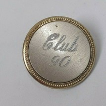 Vintage Club 90 Gold Tone Lapel Hat Pin - £3.43 GBP
