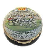 Crummles Enamels Royal Ascot Horse &amp; Carriage (Green or Red based) - $129.91 CAD