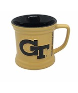 Georgia Tech Yellow Jackets Collegiate Coffee Mug Cup Ceramic Yellow Black GT - $11.26