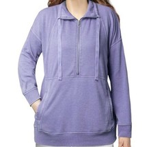 Tangerine™ ~ Size XXL ~ Long Sleeve ~ 1/2 Zip ~ Pullover ~ PURPLE Sweats... - $30.00