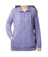 Tangerine™ ~ Size XXL ~ Long Sleeve ~ 1/2 Zip ~ Pullover ~ PURPLE Sweats... - $42.10 CAD