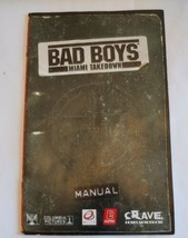 Bad Boys Miami Take Down play station 2 Ps2 Manual preowned manual only - £3.85 GBP