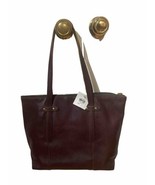 Fossil  felicity  Burgundy Shoulder  Leather tote women bag - £77.85 GBP